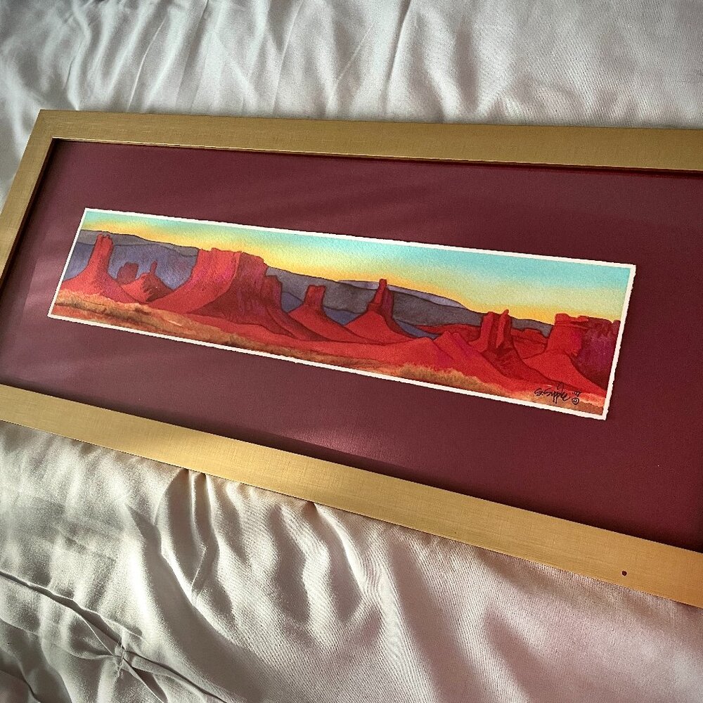 Original Southwestern signed print